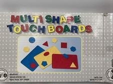 Multi Shape Touch Boards Marvel Education Co. MTC-140 Shapes And Color Child Dev