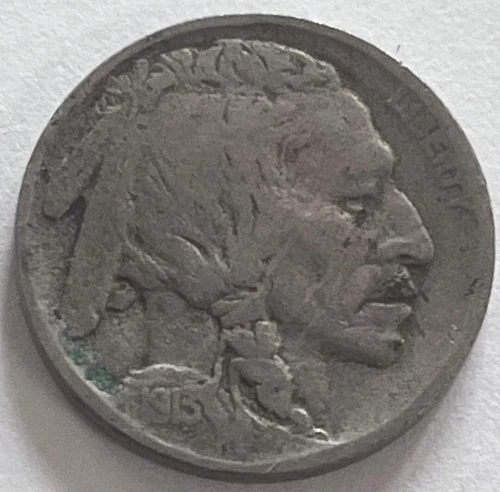 1913-P  Philadelphia Mint Type 1 Buffalo Nickel / Fine Condition