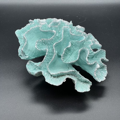 Large Rugosa Coral Sculpture approx 10” x 7” x 4.5” tall - Picture 4 of 8