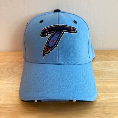 *SAMPLE* TENNESSEE TITANS ''Cartoon Logo'' Blue NFL Fitted PROTOTYPE Hat (OSFM)