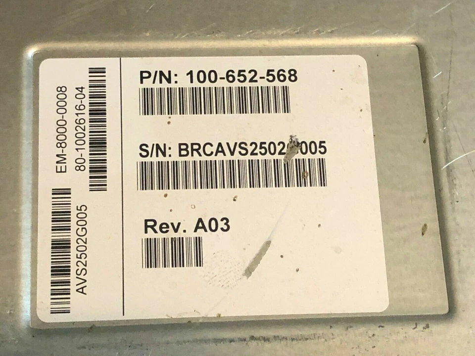 Brocade EMC MP-8000B 32 Port Active 24 x10Gb/FCoE 8Gbps Fibre Switch 100-652-568 - Image 4 of 4