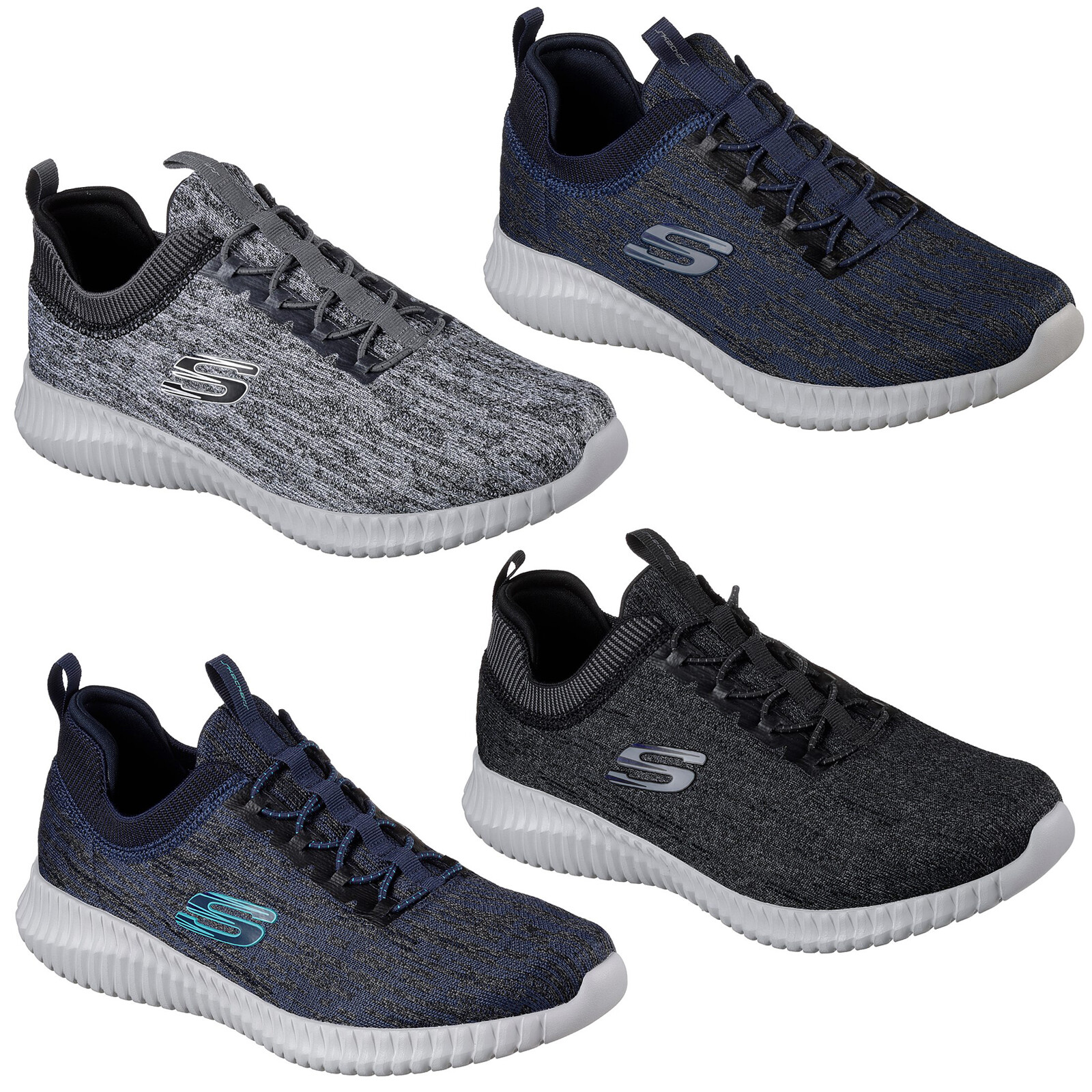 skechers go walk lite silver