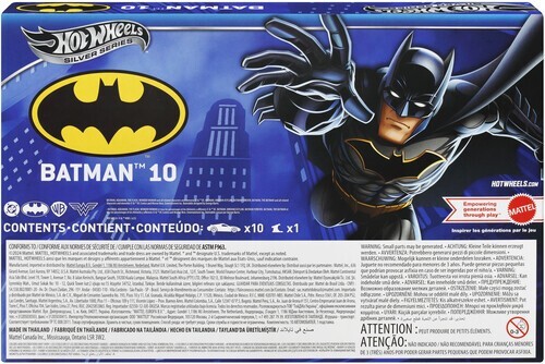 WB Mattel - Hot Wheels Silver Series Batman 10-Pack ( Toy Cars ) - Bild 2 von 2
