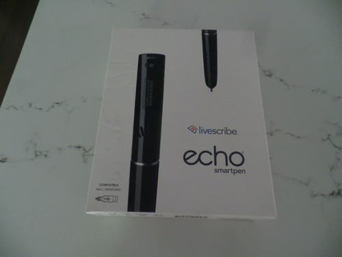 NIB Livescribe Echo Smartpen 2GB Black APX-00008 - BRAND NEW SEALED!