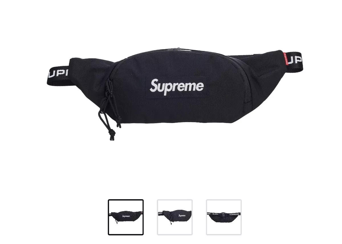 Supreme White Waist Bags & Fanny Packs