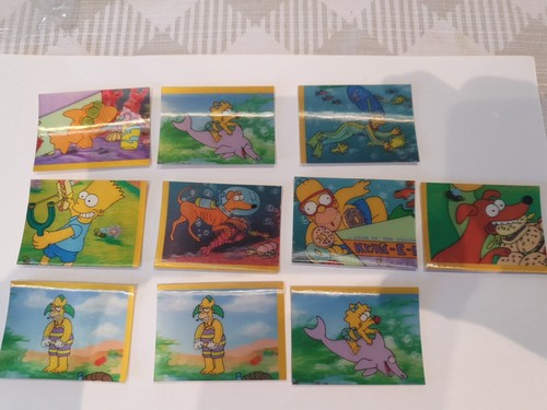 The Simpsons 3d Lenticular Cards Cc's 10 Cards