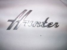 hillman hunter new old stock hunter badge classic restore holbay 