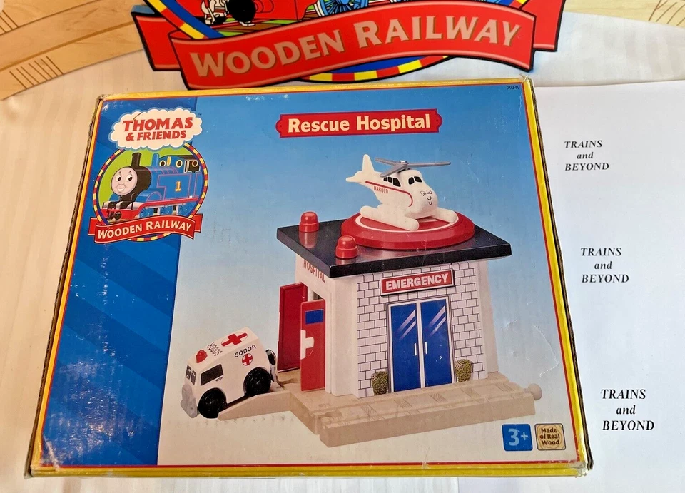 Rescue Hospital LC99349 Thomas & Friends Wooden Railway by Learning Curve - NIB - Image 4 of 4