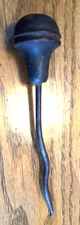 Vintage Solid Iron Rake Tooth or Tine 7 1/2"