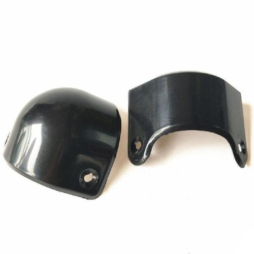 4x Amplificatore Chitarra Anteriore + 4x Posteriore Nero Plastica Angolo Cabinet per Marshall - Foto 8 di 8