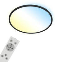 Briloner Ultraflaches Cct Led Panel Schwarz 1Xled/31W