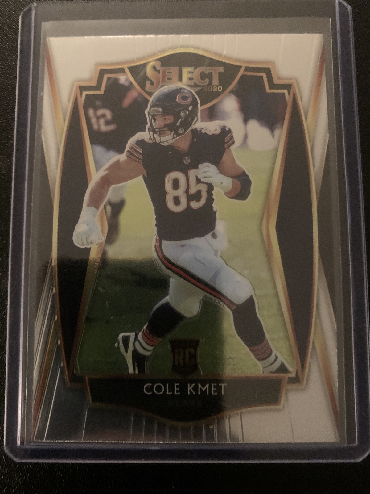 Cole Kmet 2020 Panini Select Premier Level RC Bears #174