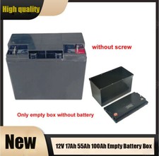 Caja de batería vacía 12V 17Ah 55Ah 100Ah para LiFePO4 18650 32650 almacenamiento de energía SDE