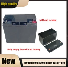 12V 17Ah 55Ah 100Ah Empty Battery Box for LiFePO4 18650 32650 Energy Storage SDE