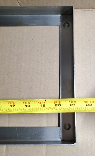 KEATING 21"x10" Ring & 19 1/2" x 9 1/2 " Mesh Screen for Fry Oil Filter Used - Picture 4 of 8
