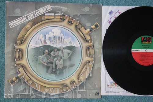 Wishbone Ash Locked In 1976 Atlantic SD 18164 NM Vinyl