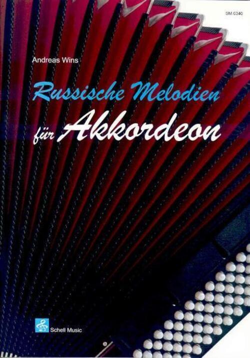 Thumbnail - Russische Melodien Für Akkordeon | Andreas Wins | Taschenbuch | Buch |