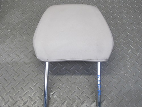 07-09 NISSAN 350Z Z33 CONV SET OF 2 FRONT LEFT & RIGHT LEATHER HEADREST GRAY OEM - Picture 9 of 22