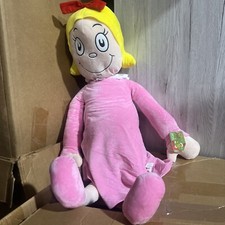 The Grinch Stole Christmas Cindy Lou Who 48" Jumbo Plush Stuffed Animal Doll