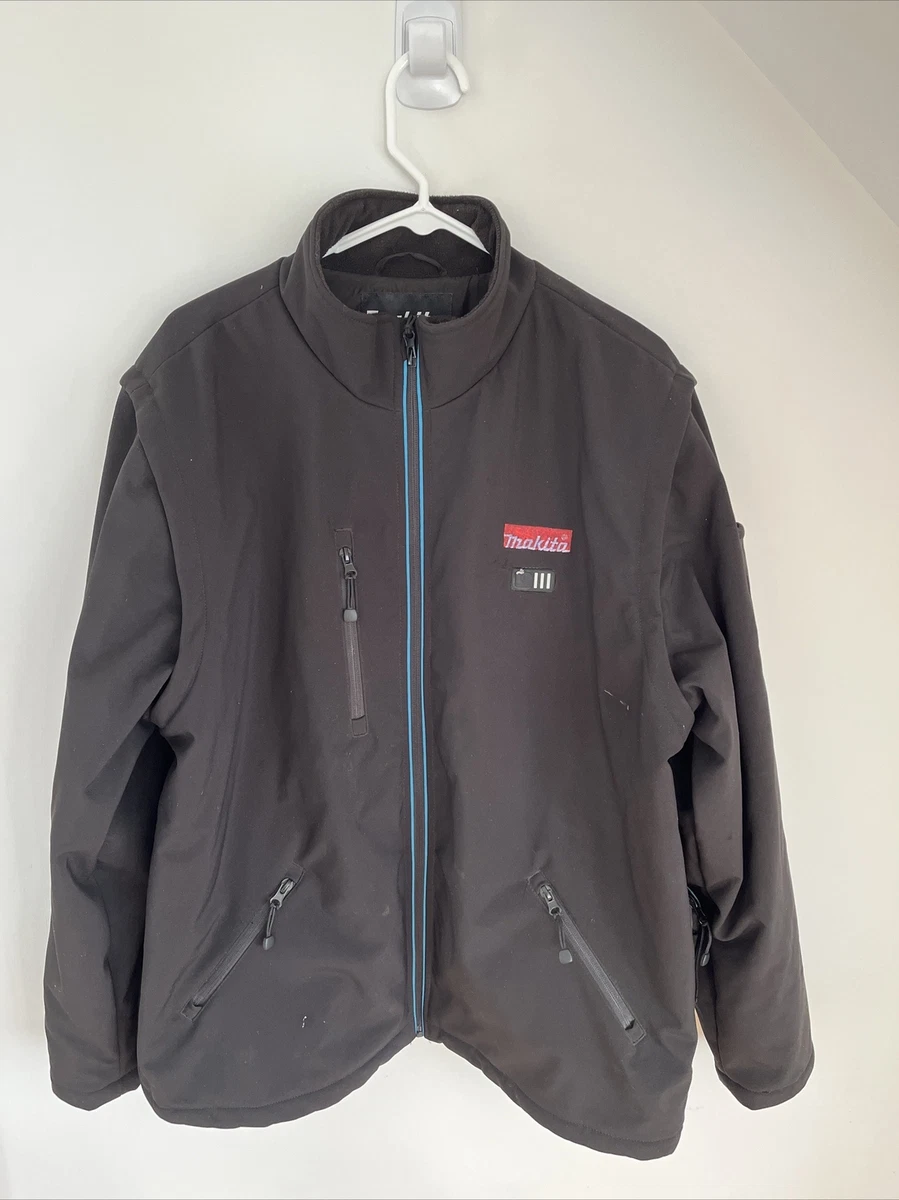 Makita veste chauffante homme XL noir sans fil CJ100D DC 1200 10 8 12V