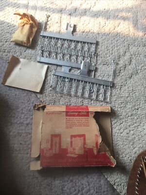 3 VINTAGE PLASTI-GLO SWAG-STA FESTOON PLEATERS in ORIG BOX DRAPES DRAPERY