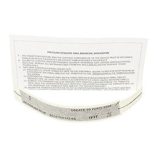 Cinta decorativa de guardabarros para Ford F-250 Super Duty 2015-2016 (N/P DC3Z-6120001-BA)