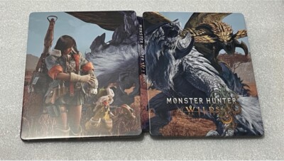 Monster Hunter Wilds Custom made G2 Steelbook Case For PS4/PS5/Xbox (No  Game)