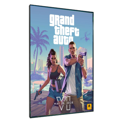 GTA 6 Poster Grand Theft Auto VI Release Date Poster 11x17" GTAVI - Picture 2 of 17