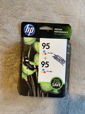 HP Genuine Ink Cartridges HP 95 Tri-color Combo Twin Pack Expired 2015 CD886FN