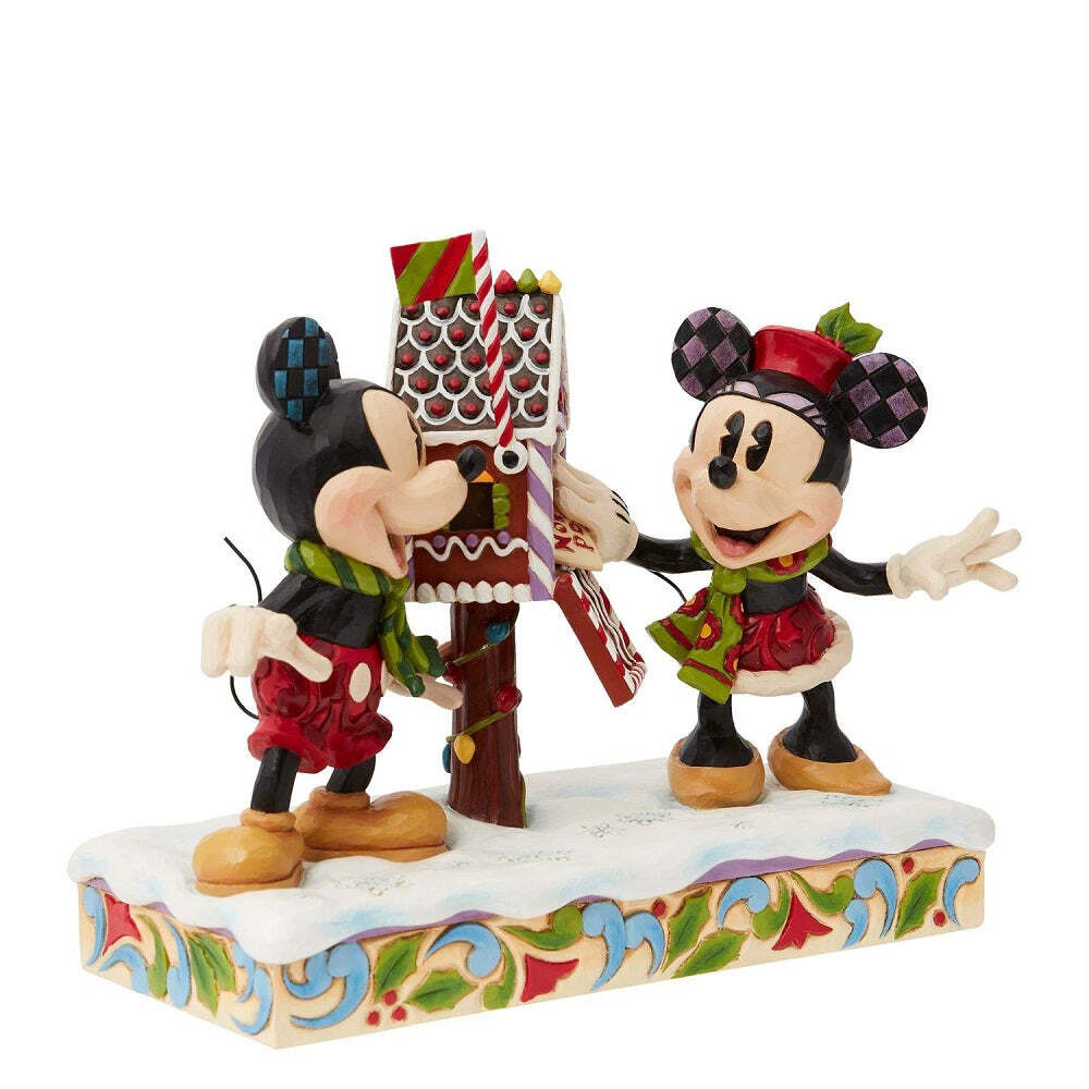 Disney Traditions By Jim Shore Mickey and Minnie Letters