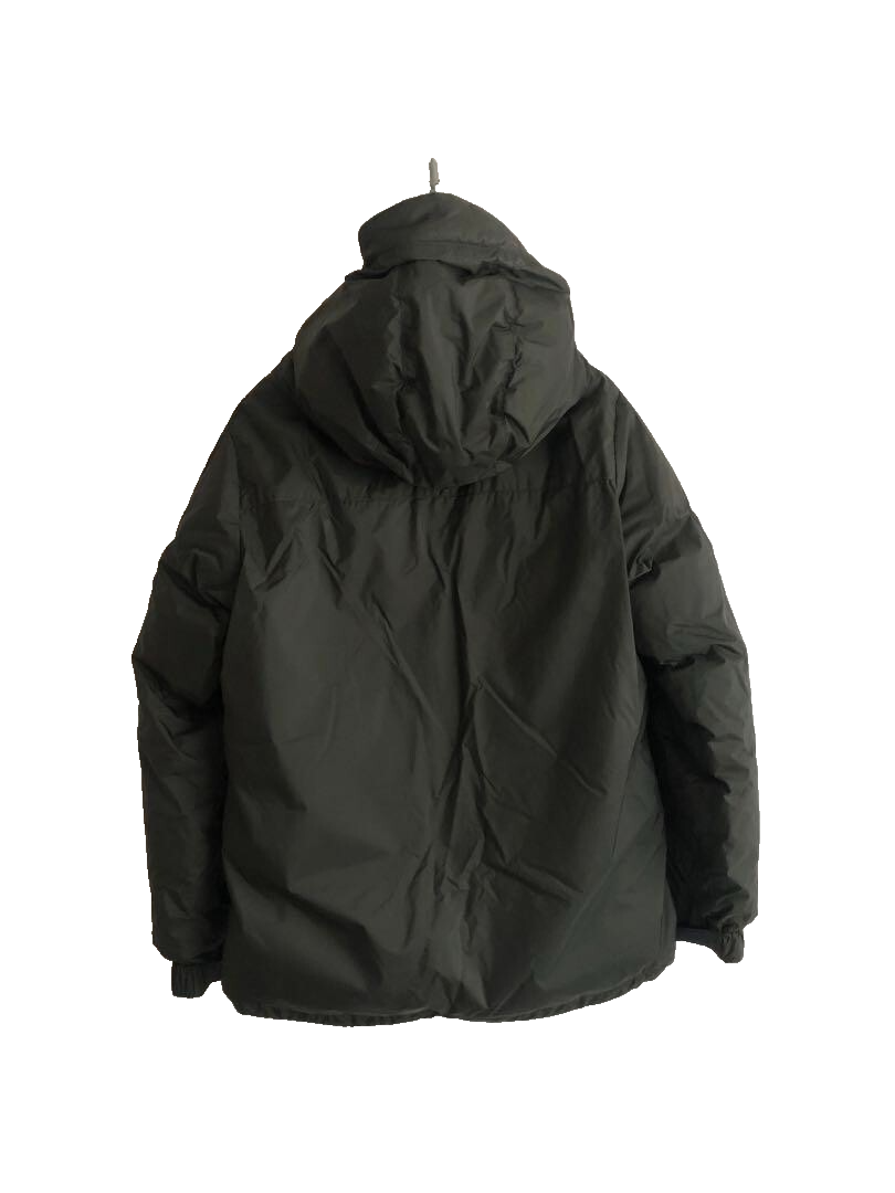 NANGA Urban Research khaki Aurora 3 Layer Down Jacket Made