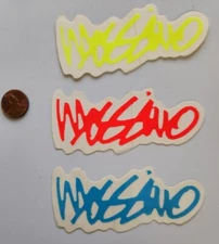 Mossimo Streetwear Clothing  Surf Skateboard 1990s Sticker Vintage New Old Stock