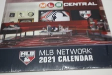 MLB NETWORK 2021 CALENDAR  MAJOR LEAGUE BASEBALL TURNER LICENSING