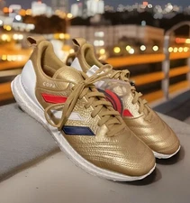 NEW Adidas Soccer Kith Copa Mundial 18 Ultraboost 7 US CG7065 Leather Gold USA