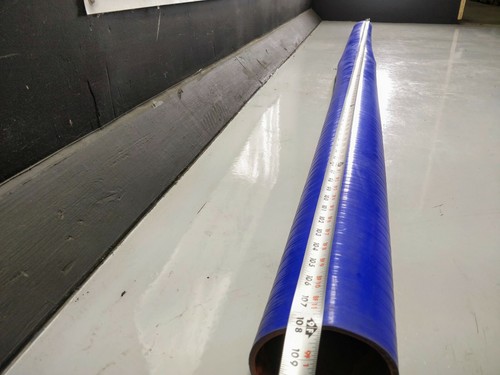 Marine Wet Exhaust, Mylar Finish Silicone Hose, 4.25" Diameter - Foto 5 di 5
