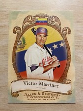 2009 Topps Allen & Ginter National Pride Baseball Card #NP57 Victor Martinez