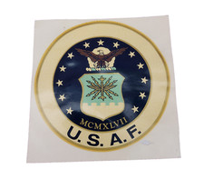 USAF US Air Force Decal Transfer Eagle Emblem Insignia Military 1947 Ken Nolan