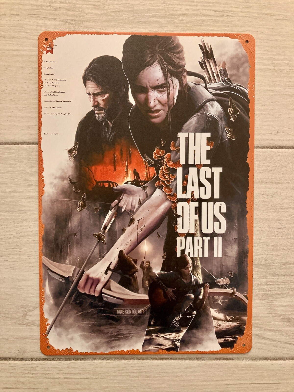 Poster Limitato The Last of Us Parte II - Art Print Naughty Dog PS5
