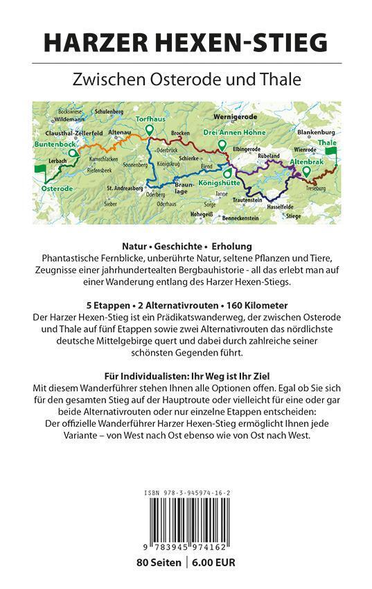 Thumbnail - Harzer Hexen-stieg | Offizieller Wanderführer In Beide Richtungen |