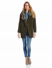 Spiewak Women's Dutchess Wool Coat, Forest Green, Large