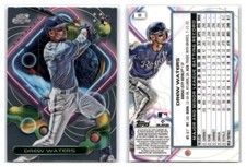 2023 Topps Cosmic Chrome Baseball Drew Waters Base Rookie #33 Kansas City Royals