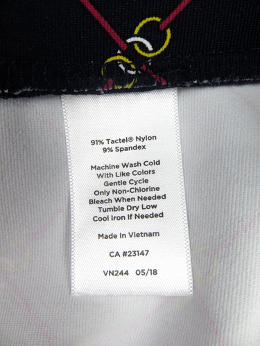 NUEVO TALBOTS Mujer Elastizado Nylon Línea A Falda Argyle Diamante Multicolor Talla L - Imagen 7 de 13