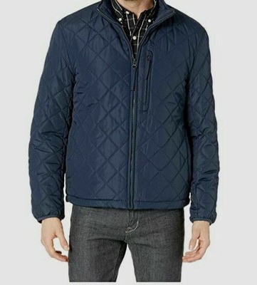 sherpa lined quilted jacket