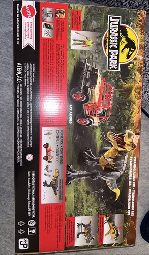 Classic '93 Tyrannosaurus Rex Off-Road Tracker Set - MISB - Jurassic Park - Picture 4 of 10
