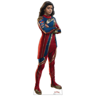 MS. MARVEL "The Marvels" Lifesize CARDBOARD CUTOUT Standup Standee Iman