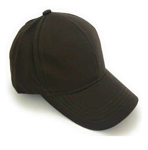 Adjustable High Ponytail Hat Messy Bun Ponycap Cap Coffee Brown Dark Denim Blue - Picture 6 of 7