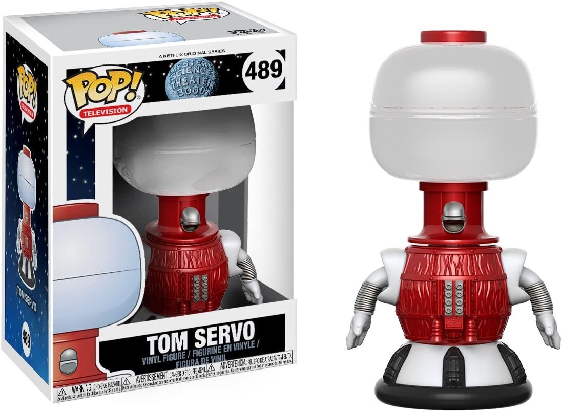 Funko Pop Mst3K Mystery Science Theater 3000 Tom Servo #489 Vinyl Figure