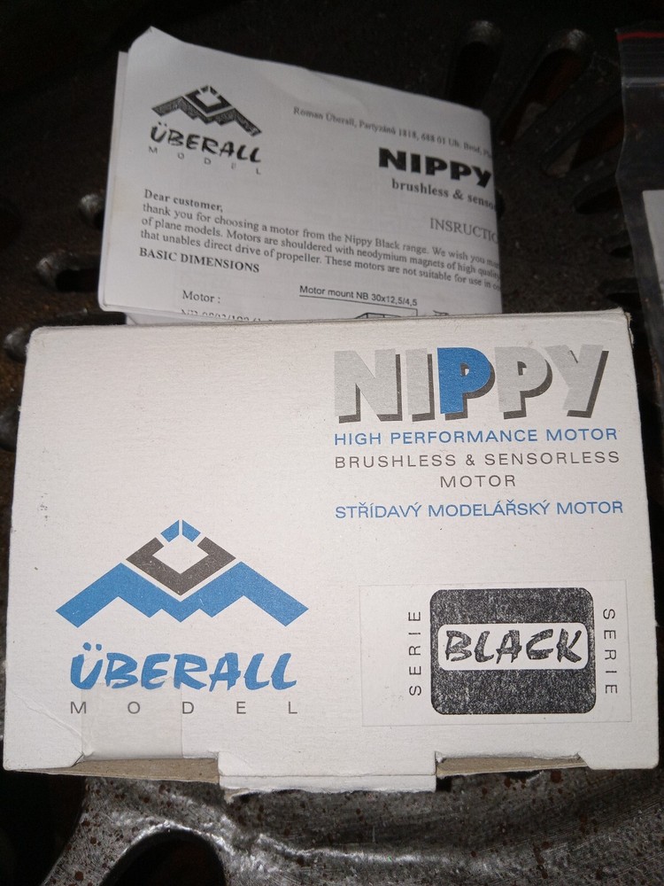 Nippy Uberall Black Serie High Performance Brushless Sensorless Motor