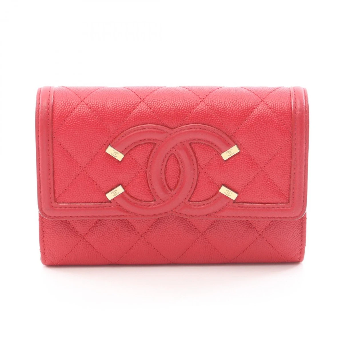 CHANEL Red Wallets for Women for sale | eBay