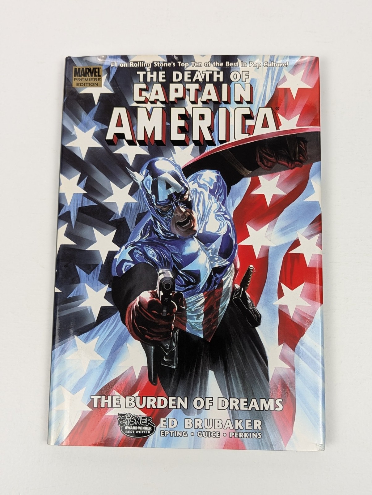 The Death of Captain America: The Burden Of Dreams  HC Ed Brubaker 1st Print